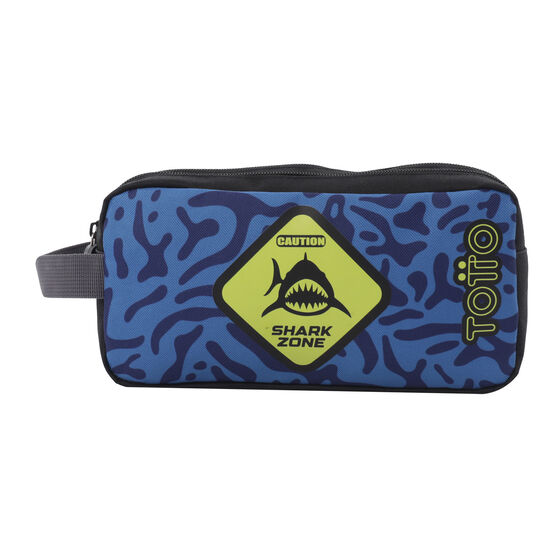 Kit escolar mochila + estuche Sharky image number 4